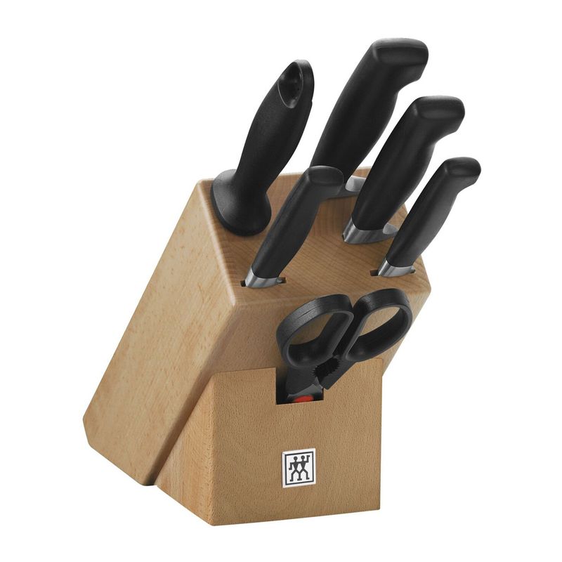 Henkel Zwilling 4-Star Knife Block Nature Beech Wood 7P (tax included)