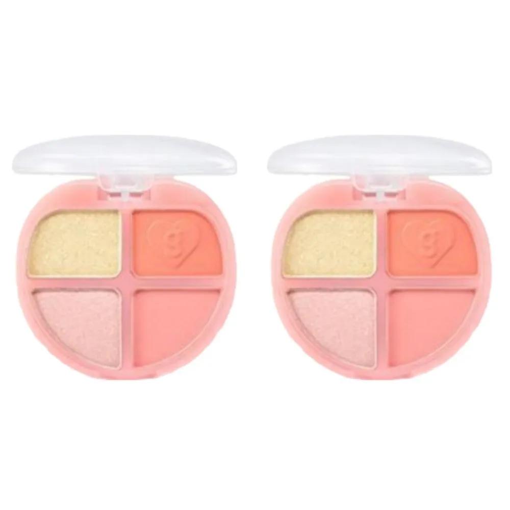 Colorgram Tintory Eyeshadow Palette 03 Grapefruit Tori X2