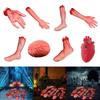 Dead Bloody Scary Limb Props for Yard Garden Horror Props Halloween Decorations Decorative Extremity Decorations