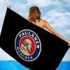 German Beer Paulaners Microfiber Beach Towel Absorbent Quick Dry Soft Yoga Swimming Resort Mountain Climbing Towel