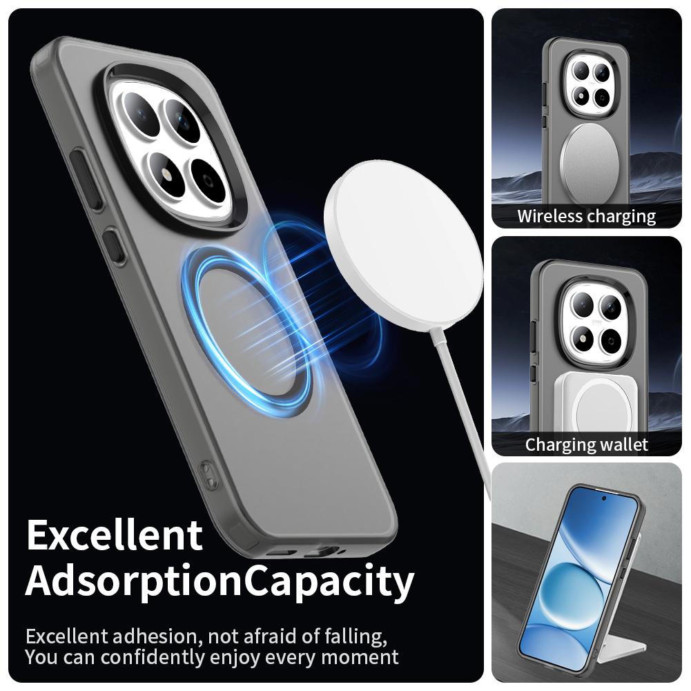 Phone Case for Xiaomi Redmi Note 15 Pro 5G (6.83" Inch), Compatible with Magsafe,Shockproof Magnetic Case Cover