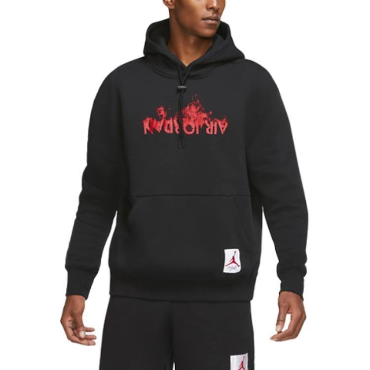 Air Jordan AJ4 Fleece Stay Warm Pullover Black Men s DD3868-010 XS