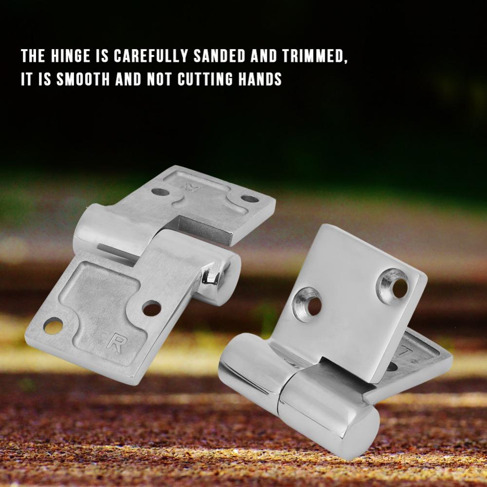 2PCS Heavy Duty Casting Take-Apart Boat Hinge Marine Grade Strap Hinge  Marine, RV, Furniture