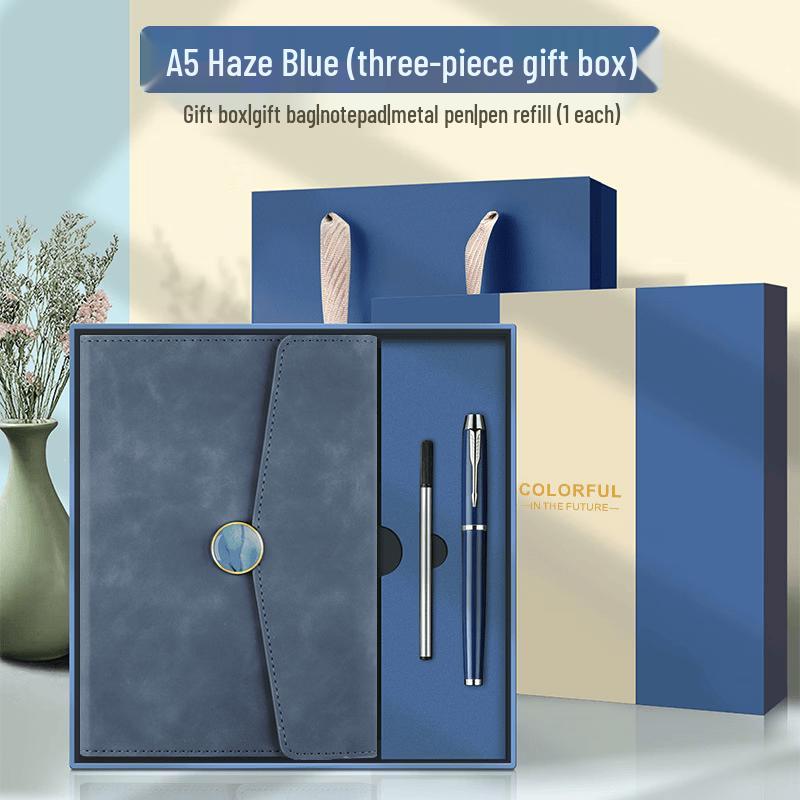 Jingyoujia A5 Business Notebook 3-Piece Gift Set