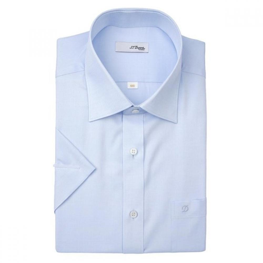 S.t. Dupont 26mm High Quality Short Sleeve Regular Fit Shirt Se6mm11hs101sbu 95