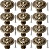 8/12 Vintage Cabinet Handles with Screws, Drawer Handles, Decorative Knobs, Detailed Engraving, Cabinet Knobs and Handles