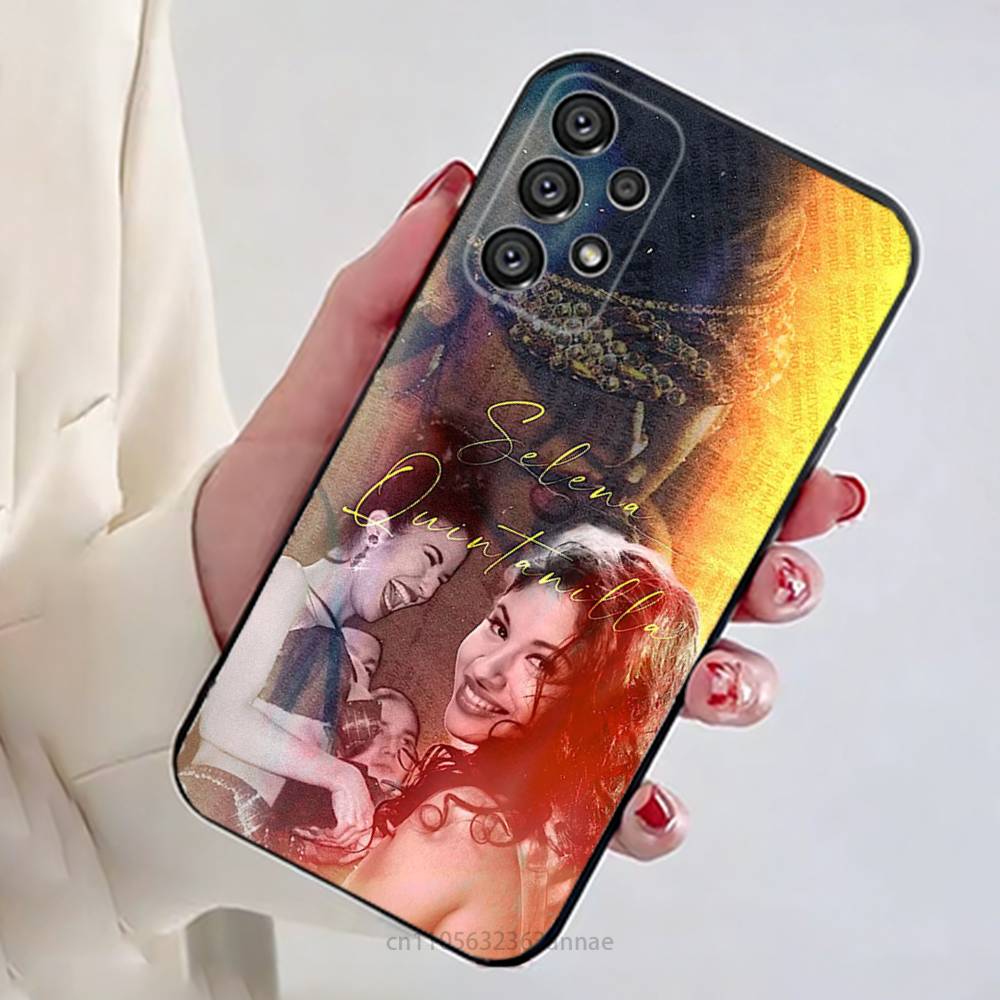 S-Selena Quintanilla Phone Case For Samsung Galaxy A54,34,24,73,53,52,52S,04S,04E,A72 Cover Samsung A52