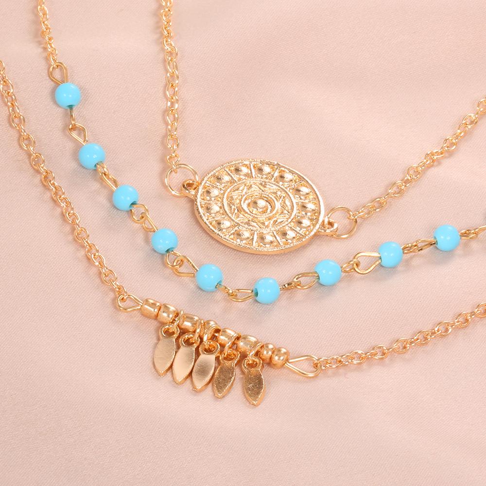 Special Bracelet, Simple Turquoise Bracelet 3-Piece Set