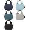 Delfonics Women's Handbag with Inner Carrying Studs and Roll-Top (Light Blue)