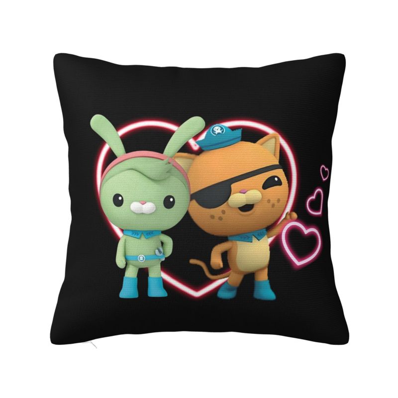 Custom Disney The Octonauts Adventure Luxury Pillow Cover Home Decor Car Cushion