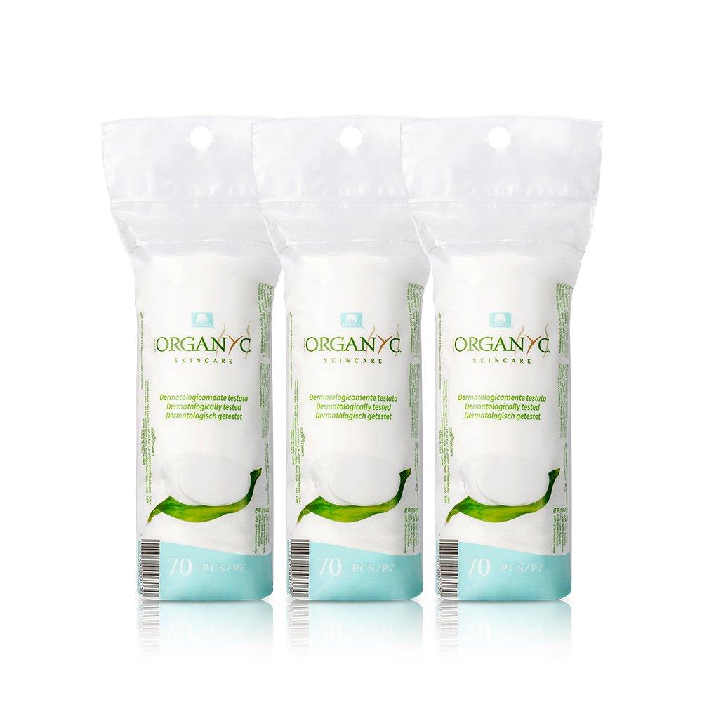 

Coleman Organic Cotton Pads Beauty Pads 70 Sheets X 3