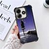Bleach Kisuke Urahara Plating Phone Case For Xiaomi Redmi Note 14 15 Pro Plus 13 12 11 11S 11T 10 9S 9 5G Anti-Fall Airabag Cove