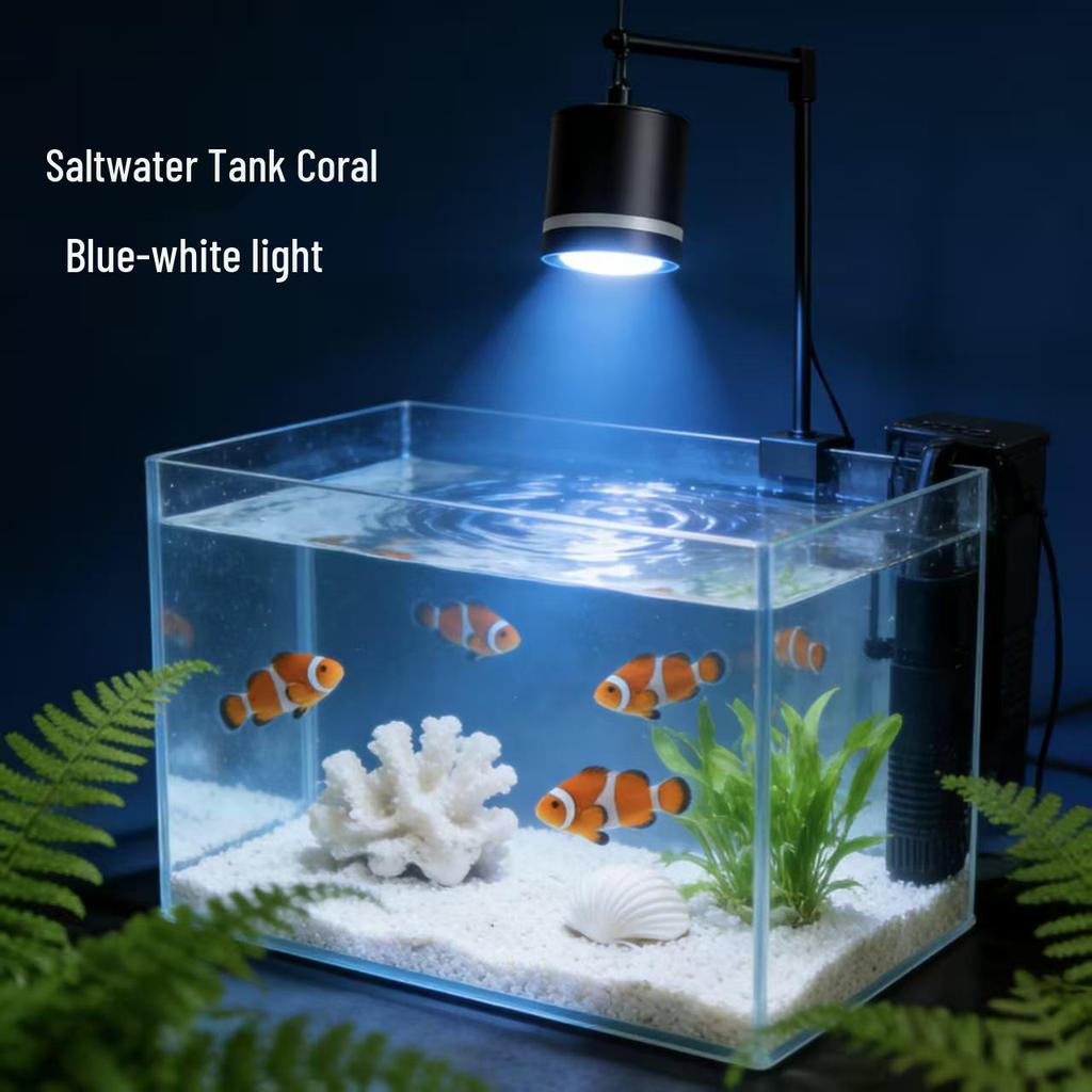 Spot LED Full Spectrum per Piante d'Acquario: Lente COB ad Alta Luminosità e a Colore Variabile con Potenziamento della Fioritura Algale