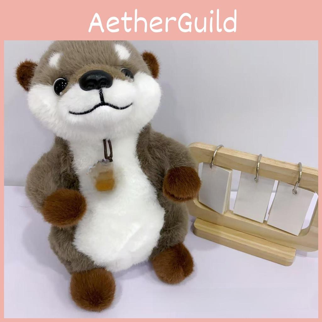 Otter Plush Toy Cute Animal Decor For Kids Gift And Home Decoration