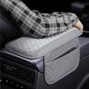 Car Plush Armrest Box Pad Height Increasing Pad, Storage Bag Car Multifunctional Sponge Protective Pad Winter Interior Supplies