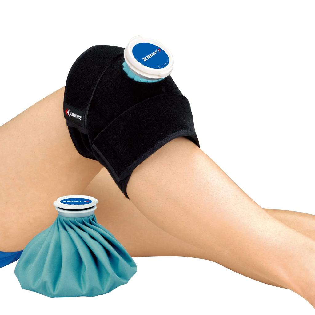 ZAMST Icing Set IW-1 Ice Pack Support for Baseball and Soccer, Wrist, Elbow, Knee, and Ankle, One Size Fits All, Product Code: 378301