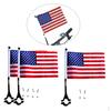 3 Handlebar Flag USA German French National Flags for Kids Bike
