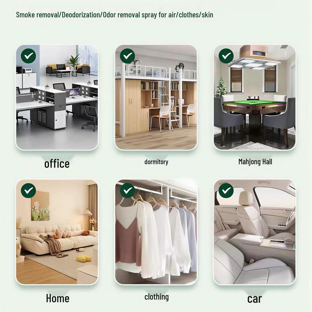 Mahjong Room Smoke Odor Decomposer: Indoor Nicotine & Secondhand Smoke Air Freshener