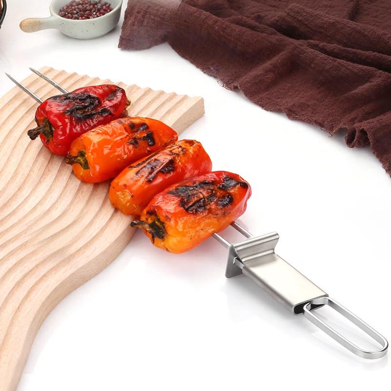 Stainless Steel Twisted BBQ Skewers