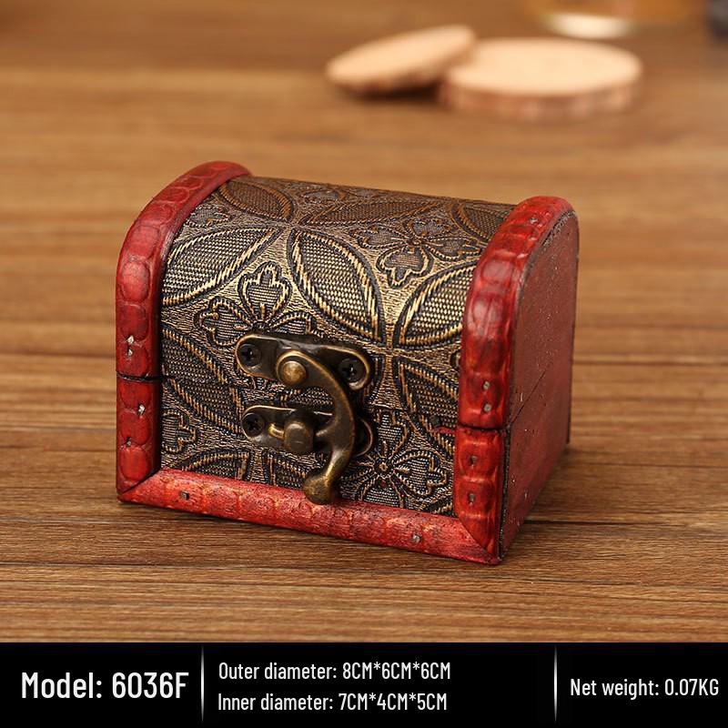 European Vintage Small Jewelry Storage and Gift Box