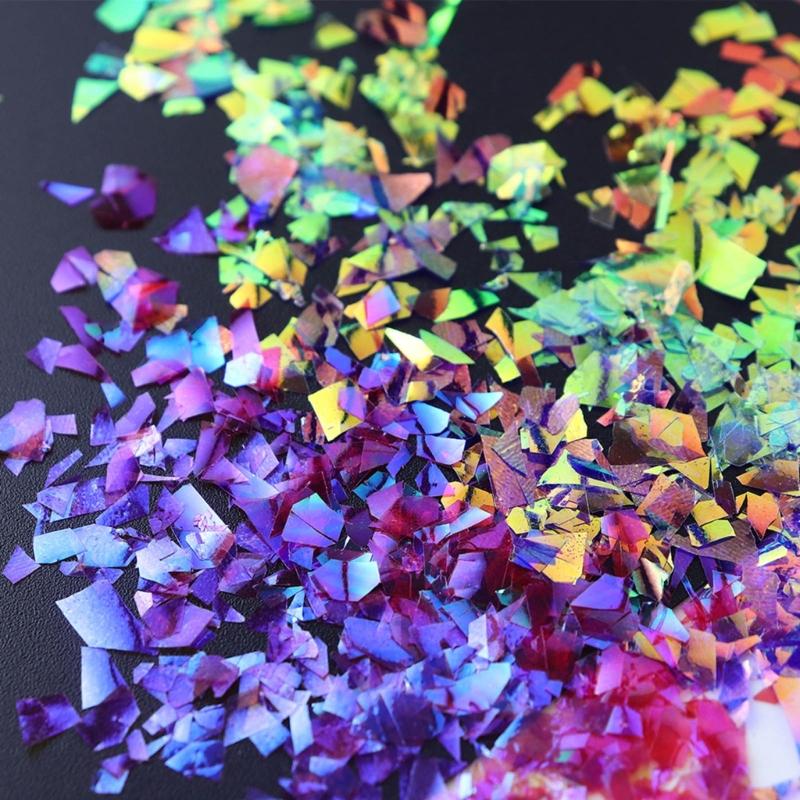 Resin Mold Fillers Irregular Shaped Sequins Nail Art Manicure Flakes Decors