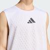 adidas Tank Tops Men's White Crew Neck Moderate Other