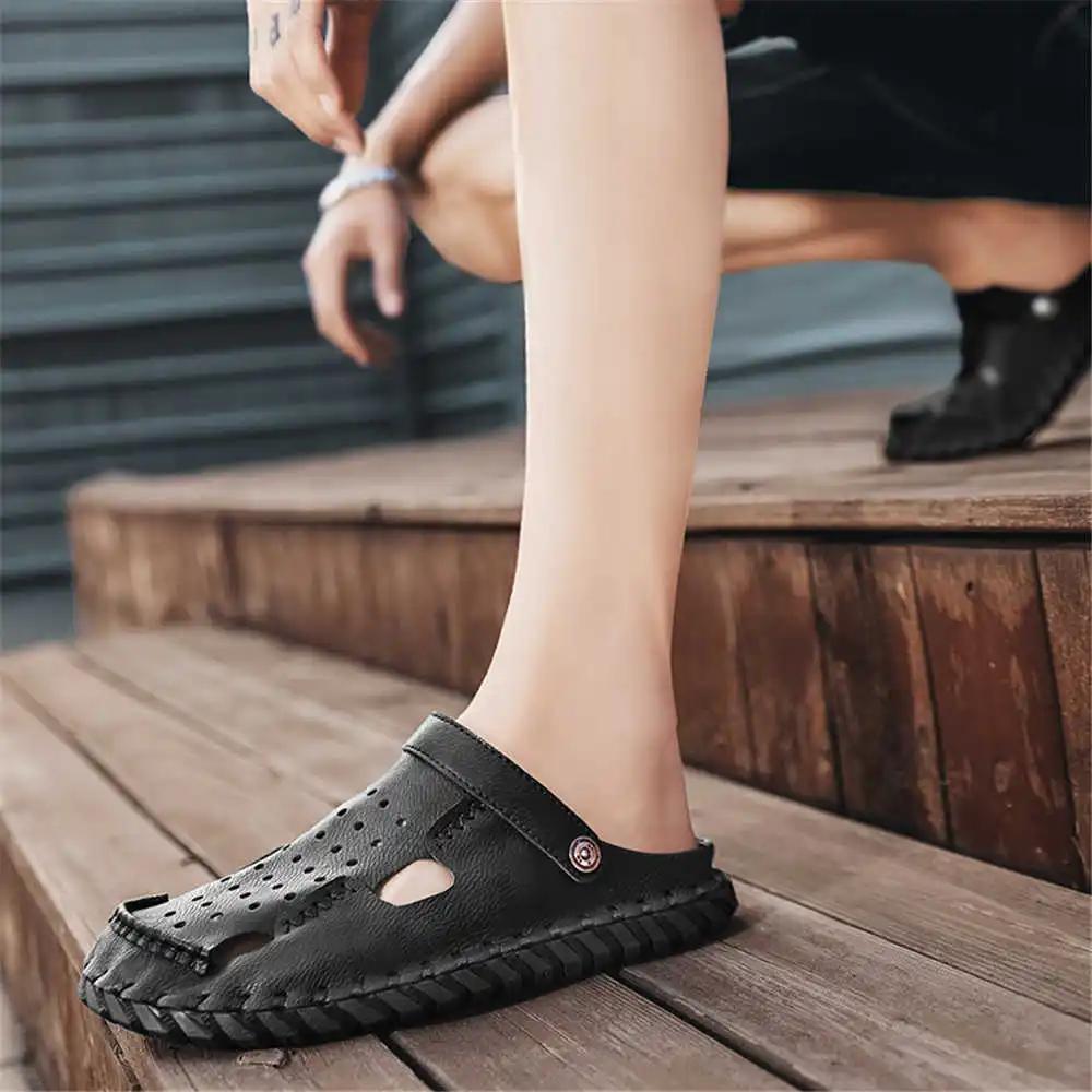 Модные пляжные банные туфли 44 размера для мужчин — фото 5