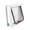 M Size 4 Way Lockable Pet Cat Small Dog Flap Door For Pet Care