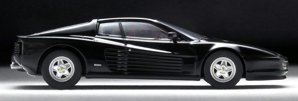 Tomica Limited Vintage Neo Ferrari Testarossa Late Model Black Finished Product 1/64 TLV-NEO