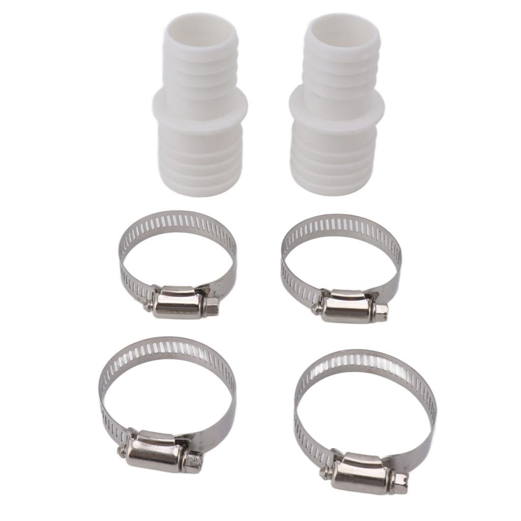 32mm Hose Coupling Pool Hose Adapter with Hose Clamp Hose Adapter Replacement for Pangea Tech