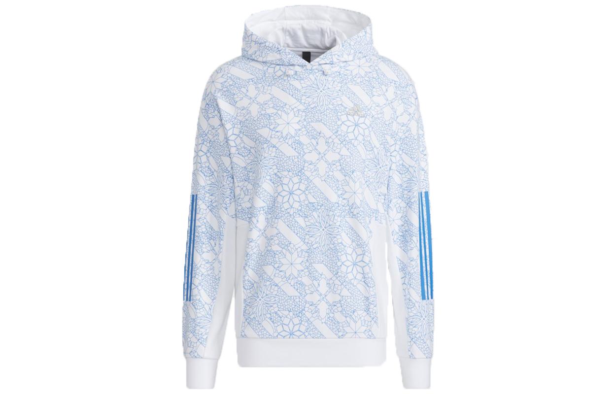 Толстовки Adidas Мужские Васельковый С капюшоном Умеренный Обычный HE2915 XS