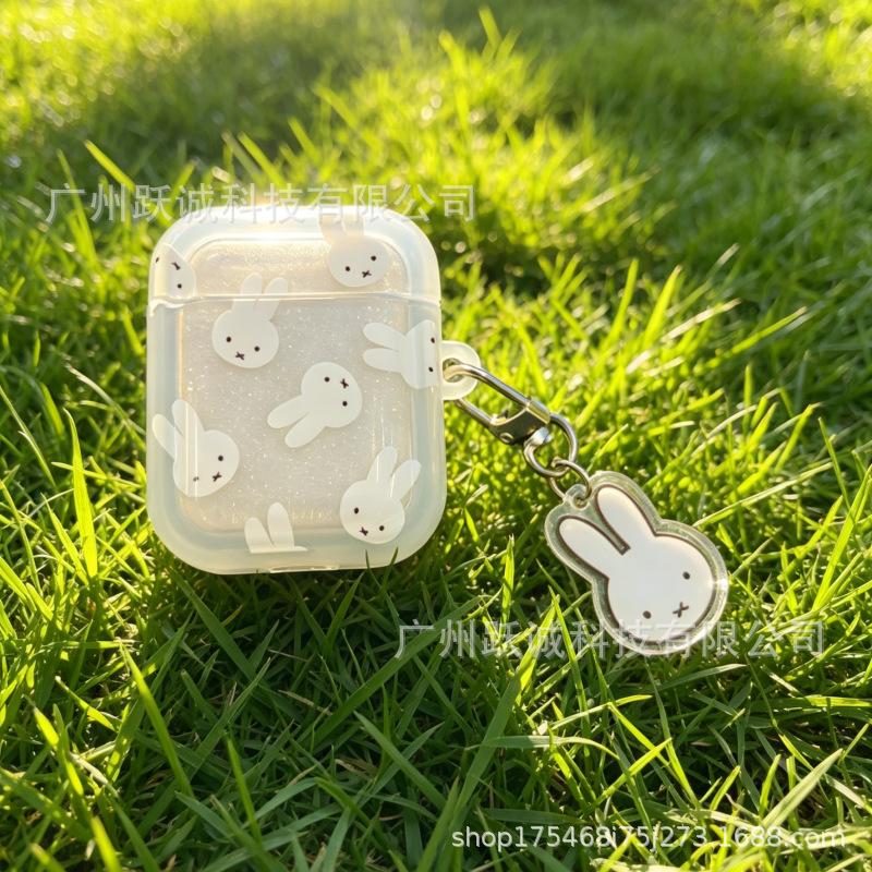 Cute Miffy Rabbit for AirPods Protective Case Pro1 Protective Case 1/1 Generation Pro1 Apple Bluetooth Headset Case