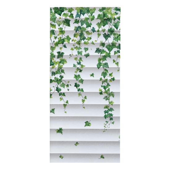Film de protection pour fenêtre Autocollant statique pour vitrage avec design imprimé créatif Haute transparence Lumière douce Décoration à coller sans adhésif pour salle de bain chambre à coucher