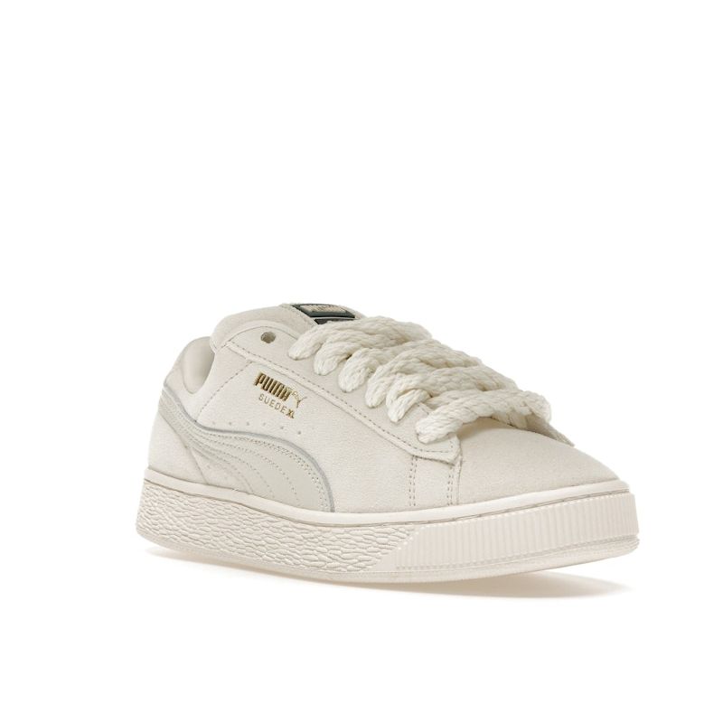Puma Suede XL Rope Men Sneakers Cream Frosted-Ivory Vapor-Grey 398708-01