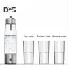 Hydrogen Water Bottle Generator 460ml Ion Membrane Electrolysis Tech 3 Min 2300+ PPB Hydro Water Cup Rechargeable Hydrogen Water Bottle Machine for