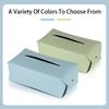 1Pc Simplicity Car-Carrying Toilet Home Bathroom Desktop Pumping Tissue Box PU Leather Living Room Table Napkin Holder Case Storage Box Creative