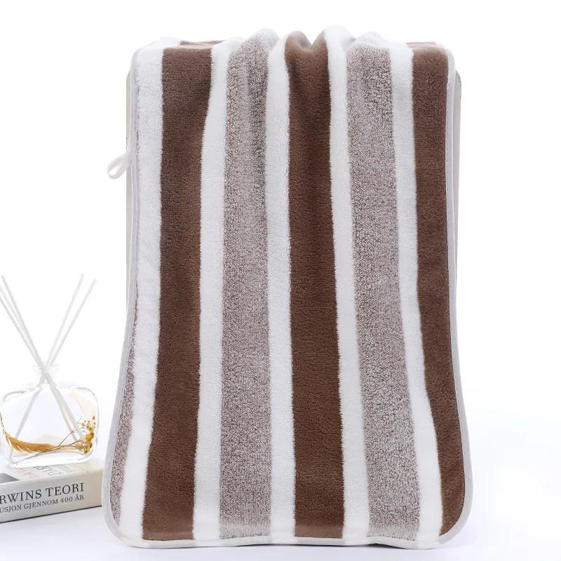

Striped Face Towel Absorbent & Quick-drying Super Soft Skin-friendly Bathing Hand Towel For Home Bathroom 35x75cm/13.7*29.5in 35x75cm&1pc