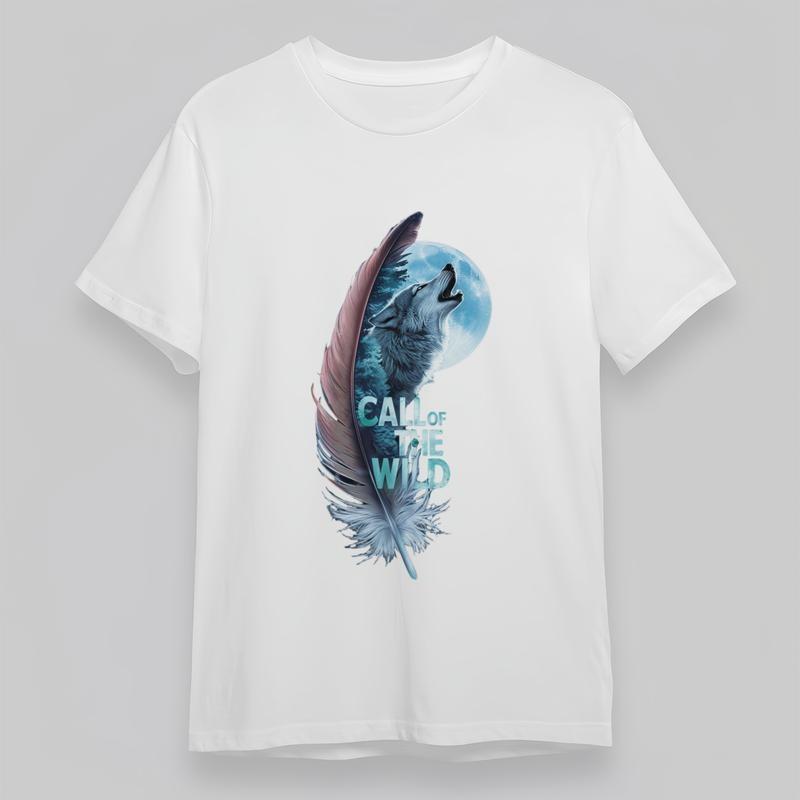 

Women s Plus Size Trend Comfortable Classic T-Shirt Call Of The Wild Graphic Tee 4XL