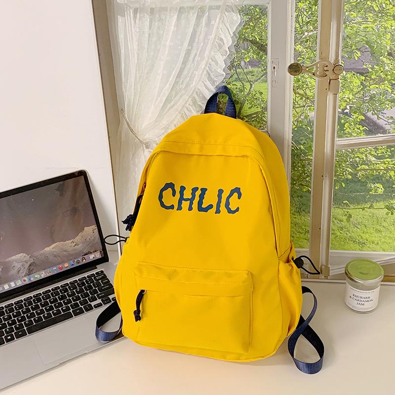 School Bag Style Niche High-value Treasure Girl Backpack College Student Simple and Durable Versatile Backpack