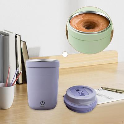 Elektrischer Rührbecher für Tee, Milch, Saft, Kaffee für Küche, Wohnzimmer, Wandern
