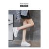 Summer New Thick Bottom Plate Shoes Casual Sneakers Two Wear Single Shoes