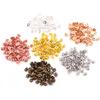 100pcs High Quality Classic 5 Colors Plated Copper Metal Earring Back Plug Earring Settings Base Ear Studs Back