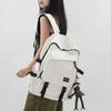 Backpack Men's Simple and Versatile Large Capacity Travel Backpack Women's Casual Junior High School, High School, College Student Backpack