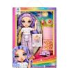 MGA Doll Rainbow High Junior Fashion Violet Willow