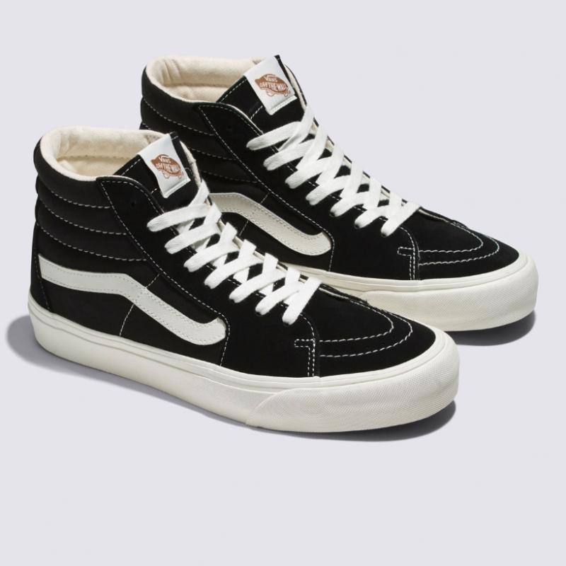 Vans Skate High Vr3 Black Marshmallow  Vn0005un1kp1
