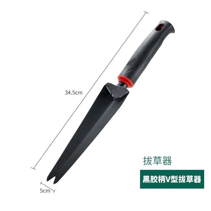 Gartenhandwerkzeug-Set Breite Schaufel Handgrubber Rechen Zweiseitiger Grubber Pflanzwerkzeug zum Graben Umpflanzen Unkrautjäten