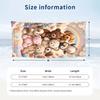 Family Friends Theme Beach Towel Personalized Custom Name & Text Soft Quick Dry Beach Towel for Swimming Travel