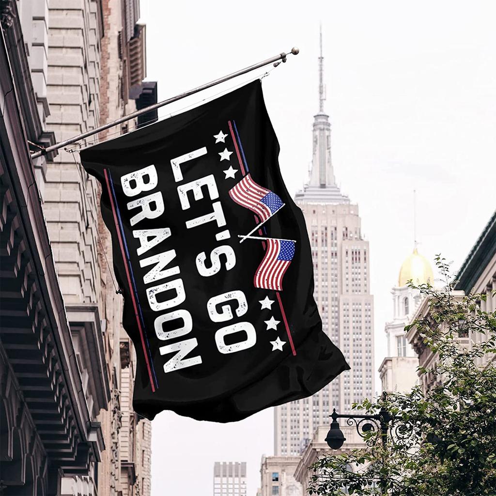 LET'S  BRANDON Flag 90*150cm Outdoor Banner Interior Decoration