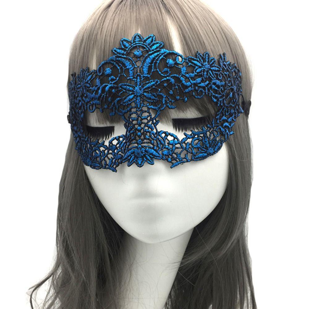 Requisiten Augenmaske Halloween-Zubehör Maskenball Venedig Maske Partyzubehör Spitze Maskenball Tanzmasken
