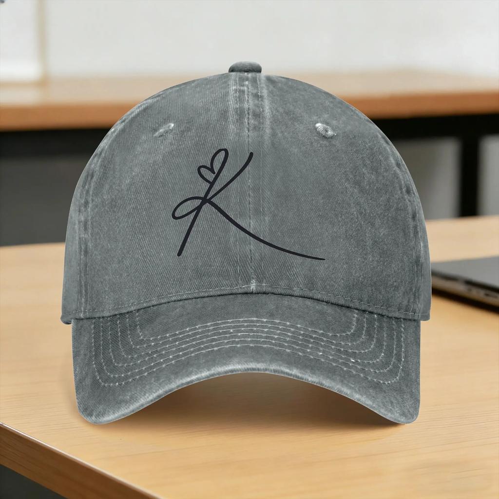 Kay Lovely Washed Baseball Cap Classic Sun Hip Hop Hats Summer FeUnisex Unisex Hunting Camping Snapback Cap